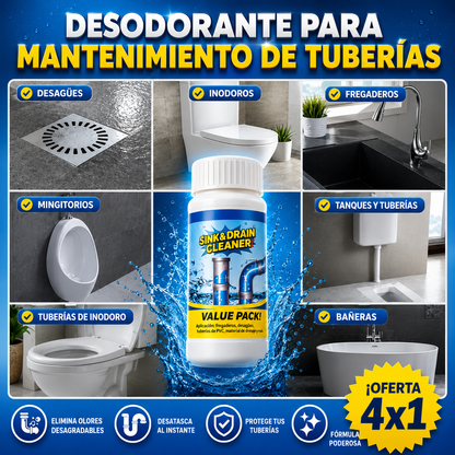 ¿Cañería tapada? DrainForce Pro™ la destapa en segundos — y te llevas 4 por el precio de 1 🔥 Garantía total de 30 días — sin preguntas, sin riesgo