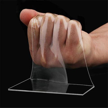 CINTA NANOTECH DOBLE CARA EXTRAFUERTE MULTIUSOS - TRANSPARENTE, LAVABLE Y REUTILIZABLE 🔥