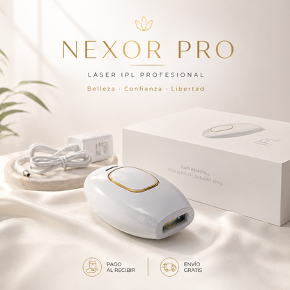 ✨ Depiladora Nexor® Pro • Eliminación de Vello IPL Profesional en Casa 🔥
