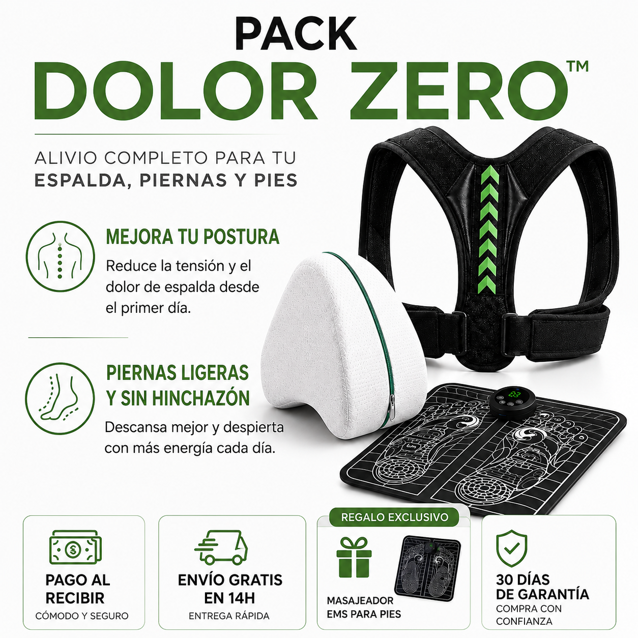 PACK DOLOR ZERO™ — Vuelve a caminar, dormir y vivir sin dolor desde la primera semana 🔥