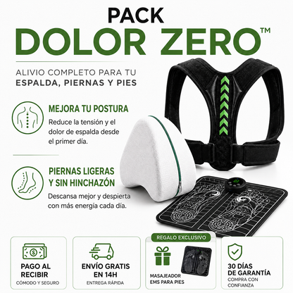 PACK DOLOR ZERO™ — Vuelve a caminar, dormir y vivir sin dolor desde la primera semana 🔥