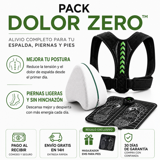PACK DOLOR ZERO™ — Vuelve a caminar, dormir y vivir sin dolor desde la primera semana 🔥