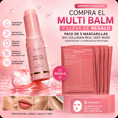 Multi Balm™ El bálsamo coreano 4 en 1 para hidratar, iluminar y suavizar la apariencia de líneas finas en segundos.