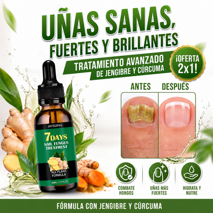 🦶 ELIMINA LOS HONGOS Y RECUPERA UÑAS SANAS ✨ ¡Llévate 2 y Paga 1!