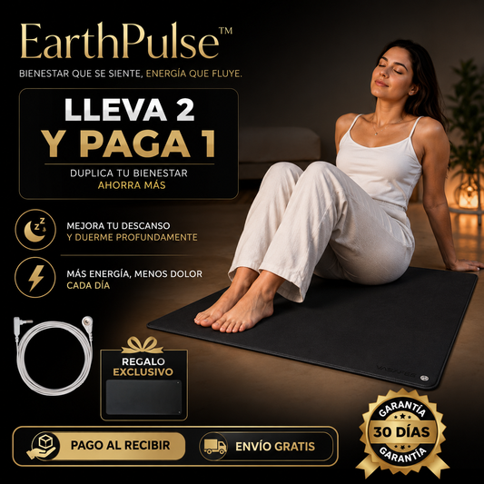 EarthPulse™ reconecta tu cuerpo con la Tierra mientras duermes — alivio sin efectos secundarios. 🔥 Lleva 2, paga 1 — REGALO EXCLUSIVO 🎁