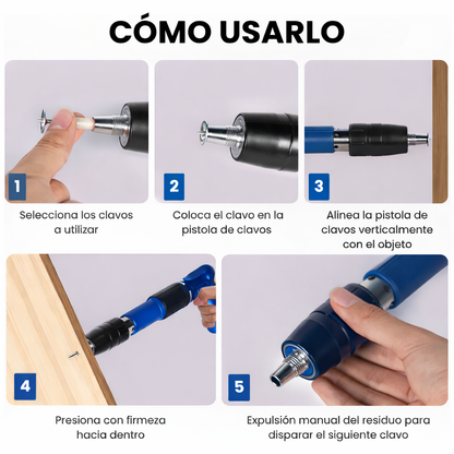 🔧 IMPACTCLAV™ KIT COMPLETO + MALETÍN PROFESIONAL + GAFAS Y PROTECCÍON AUDITIVA INCLUIDAS  🔥
