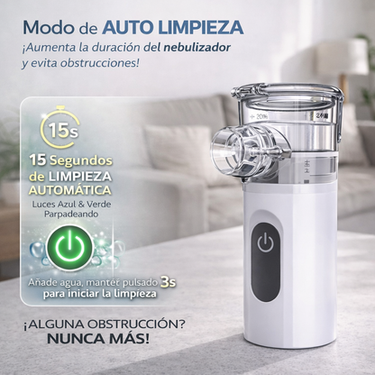 🌬️ NEXOR™ Nebulizador PRO batería de larga duración + tecnología ultrasónica silenciosa 🔥