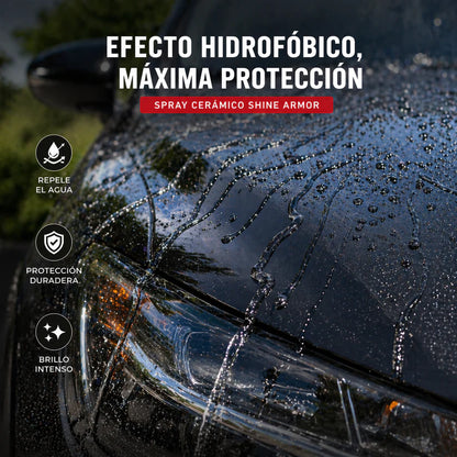 SHINE ARMOR 3 EN 1: Limpia, protege y devuelve el brillo de tu coche en minutos 🚗