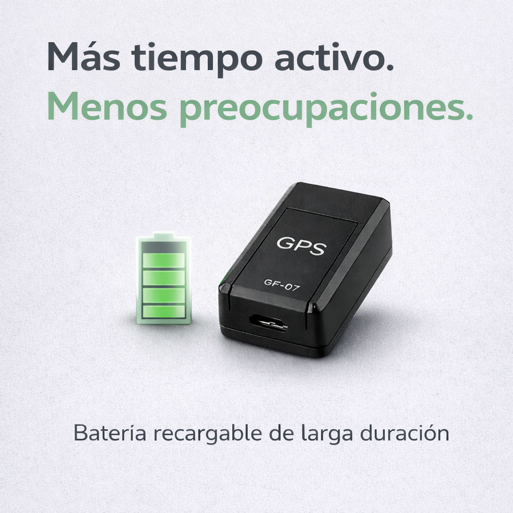 📍NEXOR GPS PRO™️ - Mini GPS Localizador Portátil + Caja y bateria premium 🔥