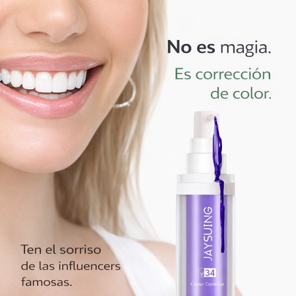 ✨ NEXOR Sonrisa V34 efecto blanqueador inmediato + corrección óptica del tono amarillo 🔥