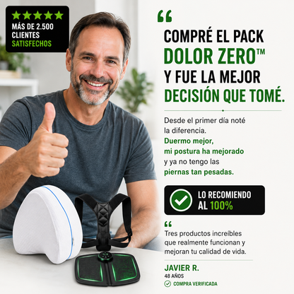 PACK DOLOR ZERO™ — Vuelve a caminar, dormir y vivir sin dolor desde la primera semana 🔥