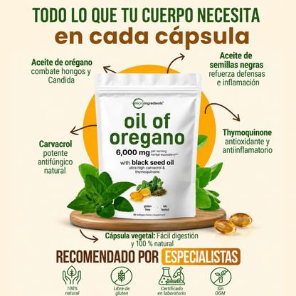 Aceite de Oregano - Detox Natural