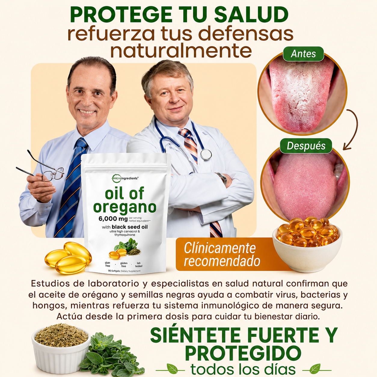 Aceite de Oregano - Detox Natural