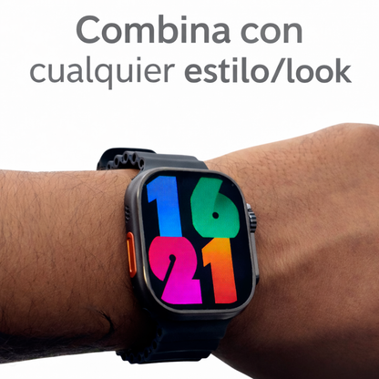 ⌚Air Watch Ultra Pro 3 con 2 Correas + Cargador por Inducción y Caja Premium 🔥