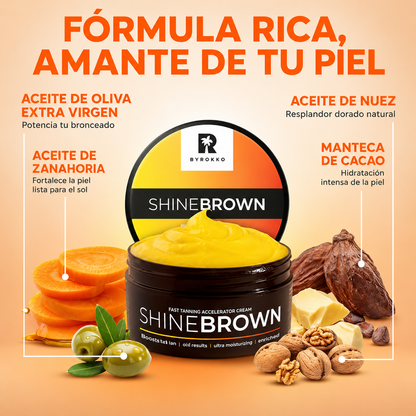 ☀️ Shine Brown™ – Consigue un Bronceado Intenso, Natural y Uniforme en Minutos | ¡Paga 1 y Llévate 2 GRATIS por Tiempo Limitado!