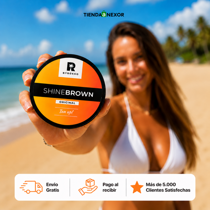 ☀️ Shine Brown™ – Consigue un Bronceado Intenso, Natural y Uniforme en Minutos | ¡Paga 1 y Llévate 2 GRATIS por Tiempo Limitado!