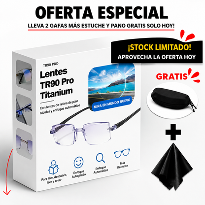 PAGA 1 Y LLEVA 2 – GAFAS PROGRESIVAS + ESTUCHE Y PAÑO DE REGALO 🎁