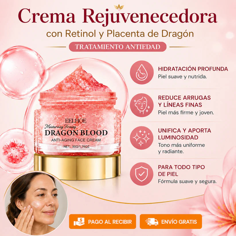 Dragon Blood Premium™ | Crema Facial Anti-Edad Reafirmante y Rejuvenecedora