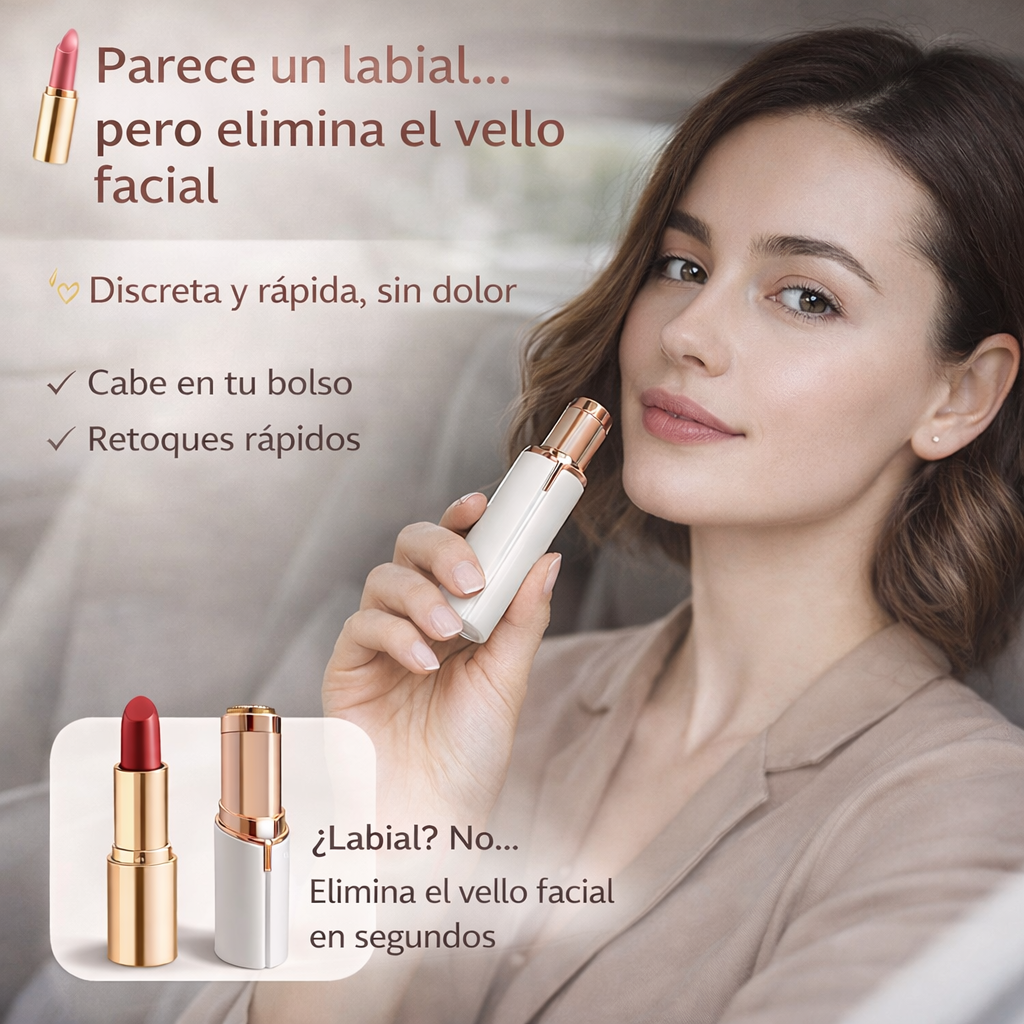 ✨ DEPILADOR FACIAL RECARGABLE FLAWLESS + CABLE USB-C 🔥