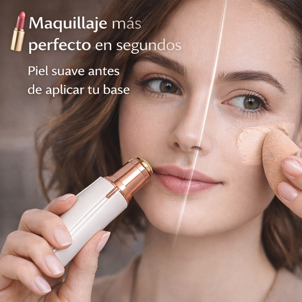 ✨ DEPILADOR FACIAL RECARGABLE FLAWLESS + CABLE USB-C 🔥