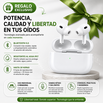🎧 Air Traductor PRO AI - Comunícate en +144 idiomas en segundos + estuche y cargador premium incluidos + ¡REGALO EXCLUSIVO!🔥