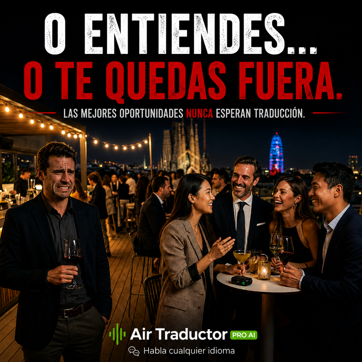 🎧 Air Traductor PRO AI - Comunícate en +144 idiomas en segundos + estuche y cargador premium incluidos + ¡REGALO EXCLUSIVO!🔥