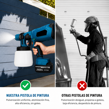 EasySpray PRO™ Pistola de pintura inalámbrica ¡Incluye 2 baterías GRATIS!