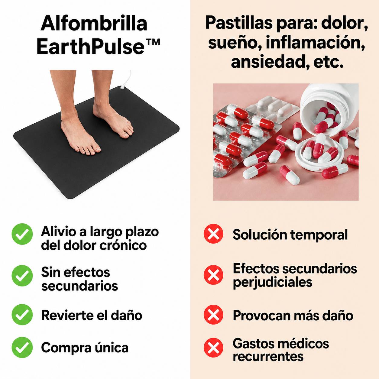 EarthPulse™ reconecta tu cuerpo con la Tierra mientras duermes — alivio sin efectos secundarios. 🔥 Lleva 2, paga 1 — REGALO EXCLUSIVO 🎁