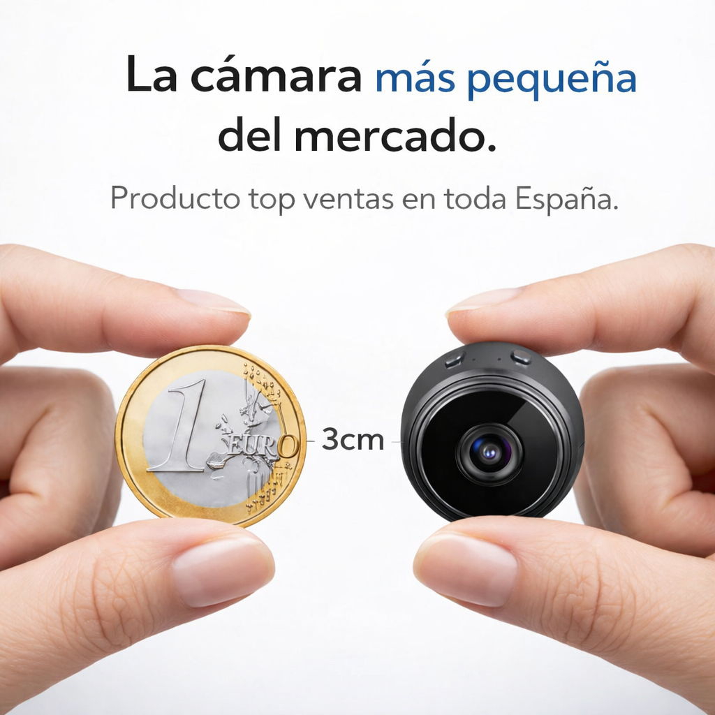📹 Mini Cámara 1080P HD con Soporte Magnético GRATIS + visión nocturna 🔥