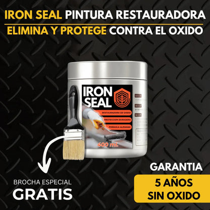 Restauración definitiva contra el óxido con Iron Seal™ – ORIGINAL +  ¡REGALO EXCLUSIVO! 🔥