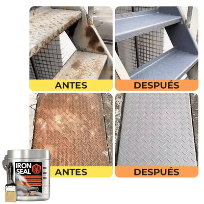 Restauración definitiva contra el óxido con Iron Seal™ – ORIGINAL +  ¡REGALO EXCLUSIVO! 🔥