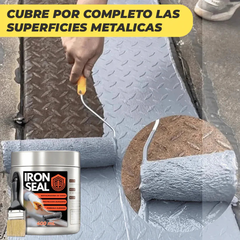 Restauración definitiva contra el óxido con Iron Seal™ – ORIGINAL +  ¡REGALO EXCLUSIVO! 🔥