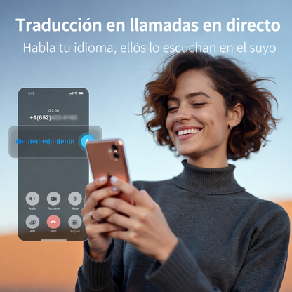 🎧 Air Traductor PRO AI - Comunícate en +144 idiomas en segundos + estuche y cargador premium incluidos + ¡REGALO EXCLUSIVO!🔥