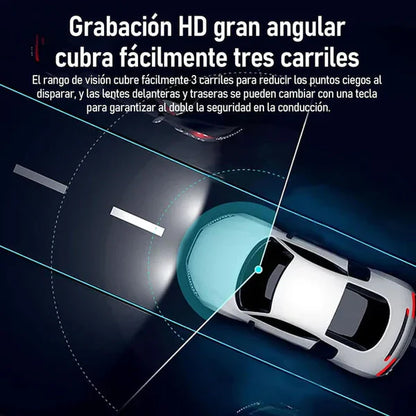 ⚠️ DRIVEX™ Full HD 1080p | Protégete de Accidentes, Robos y Fraudes con el Retrovisor con Cámara que lo Graba Todo + 🎁 Regalo Exclusivo