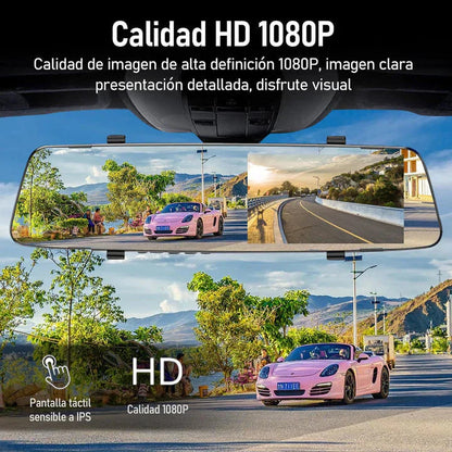 ⚠️ DRIVEX™ Full HD 1080p | Protégete de Accidentes, Robos y Fraudes con el Retrovisor con Cámara que lo Graba Todo + 🎁 Regalo Exclusivo