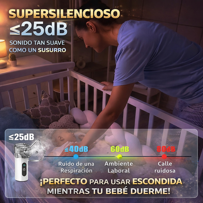 🌬️ NEXOR™ Nebulizador PRO batería de larga duración + tecnología ultrasónica silenciosa 🔥