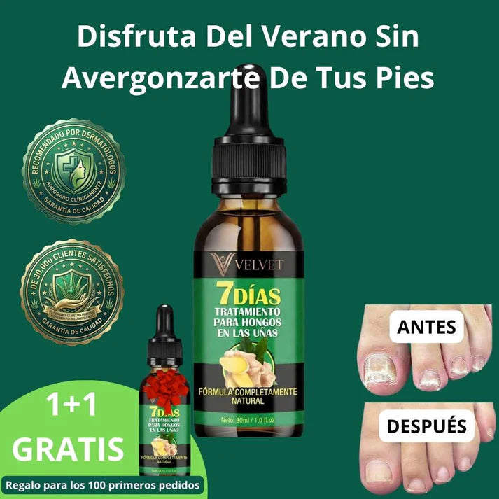 🦶 ELIMINA LOS HONGOS Y RECUPERA UÑAS SANAS ✨ ¡Llévate 2 y Paga 1!