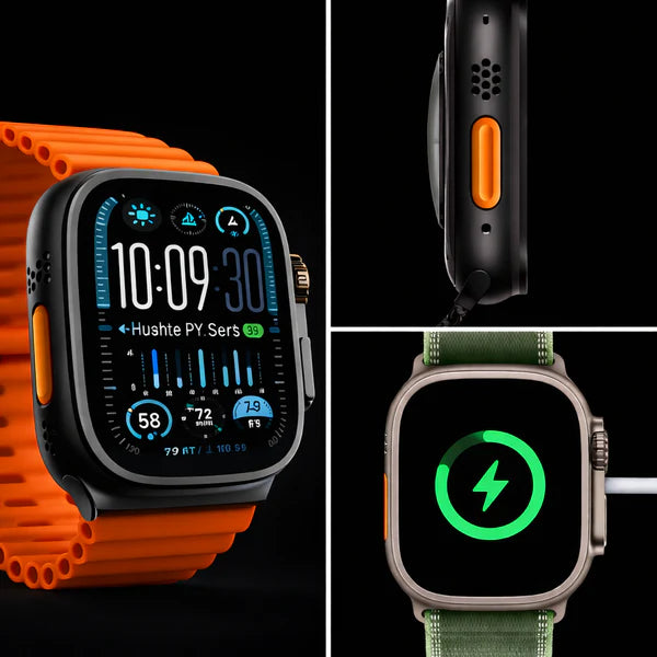 ⌚Air Watch Ultra Pro 3 con 2 Correas + Cargador por Inducción y Caja Premium 🔥