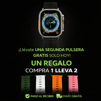 ⌚Air Watch Ultra Pro 3 con 2 Correas + Cargador por Inducción y Caja Premium 🔥
